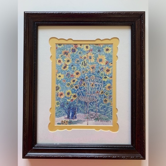 Other - Helen Paul Framed Watercolor Print
